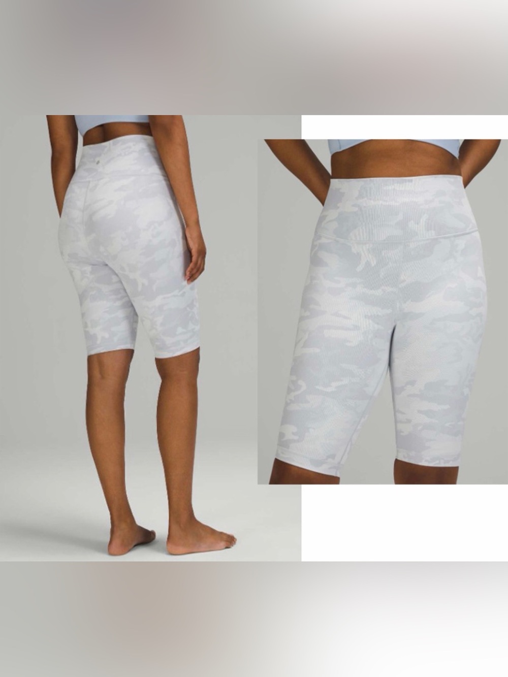 LULULEMON Wunder Under Short 10” *Ribbed size 12, luxtreme yoga, bike shorts